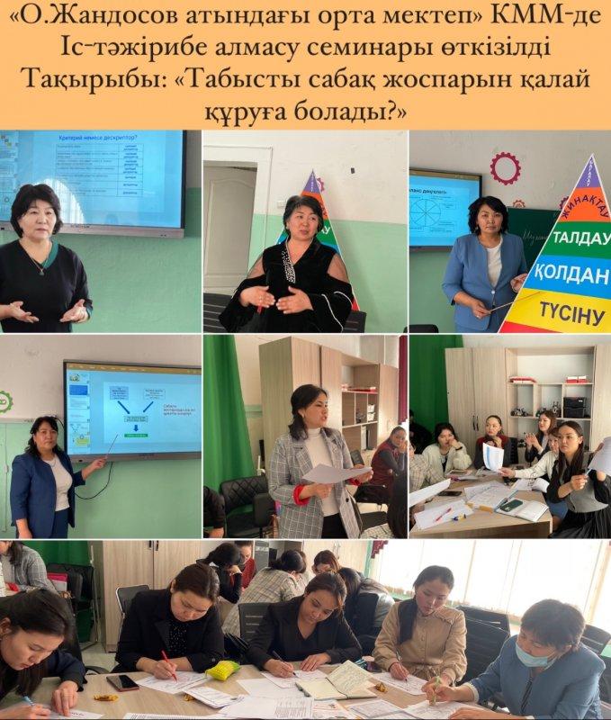 Орыс тілі мен әдебиеті, ұйғыр тілі мен әдебиеті пән бірлестігінің онкүндігі аясында өткізілген КВЕСТ ойыны
