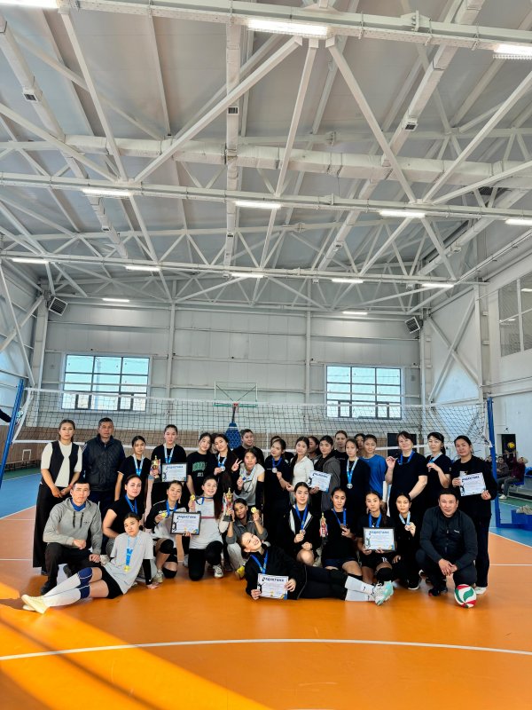 "Спорт-денсаулық кепілі" атты волейболдан турнир өткізілді.